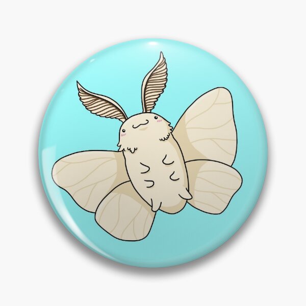 Item preview, Kawaii Poodle moth designed and sold by drixproductions.