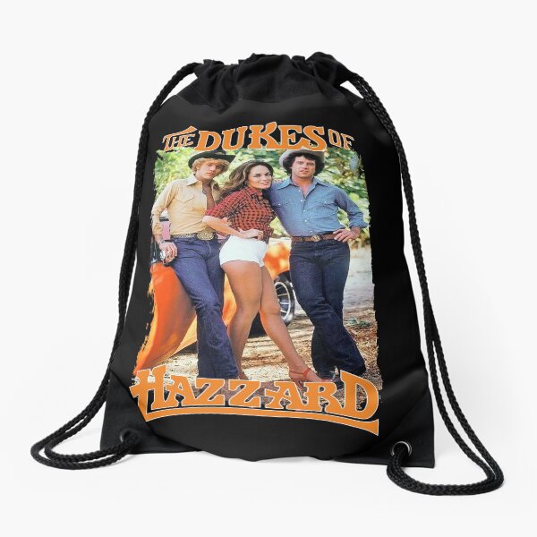dukes of hazzard Drawstring Bag