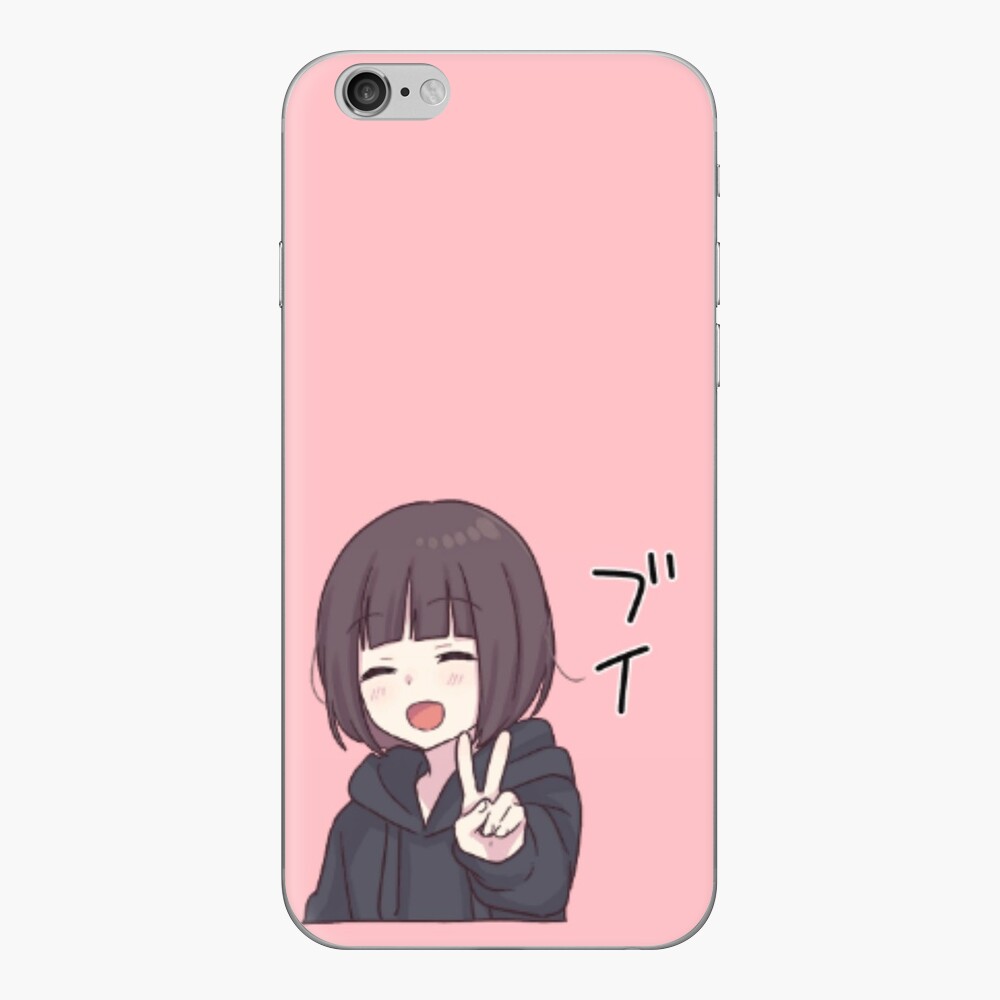 Menhera chan anime girl cute Phone Case Candy Color for iPhone 6 7 8 11 12  13 s mini pro X XS XR MAX Plus - AliExpress