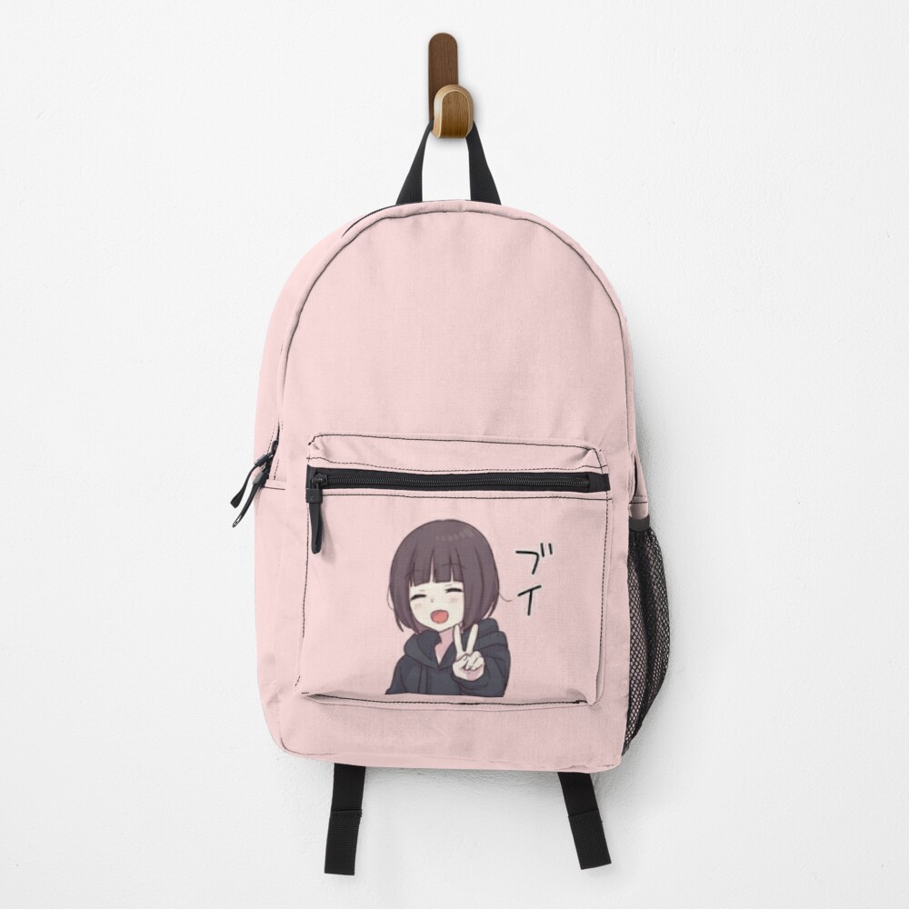 Ef Butik Black Bloody Eye Anime Backpack - Trendyol