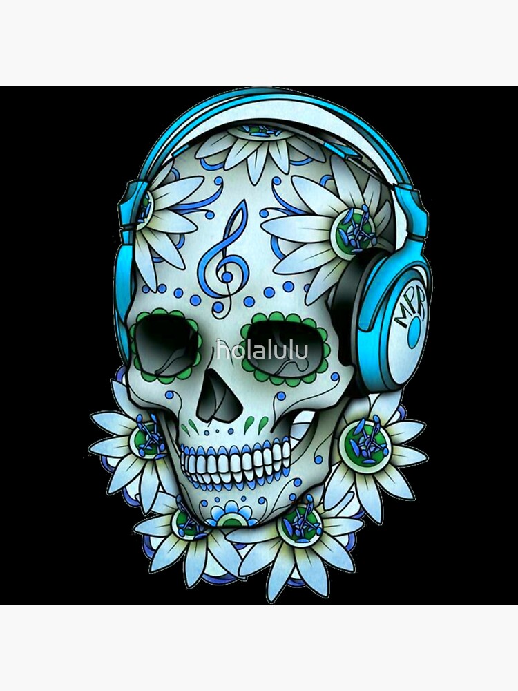 cool backgrounds skulls music