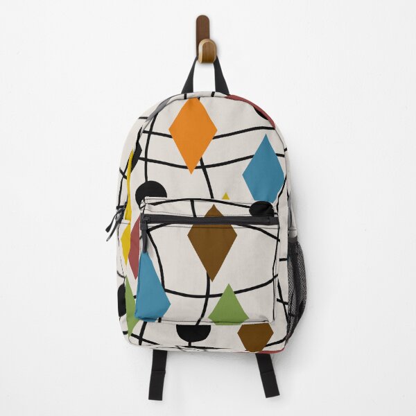 Item preview, Colorful Mid Century Modern Geometric Abstract 521 designed and sold by tonymagnerart.