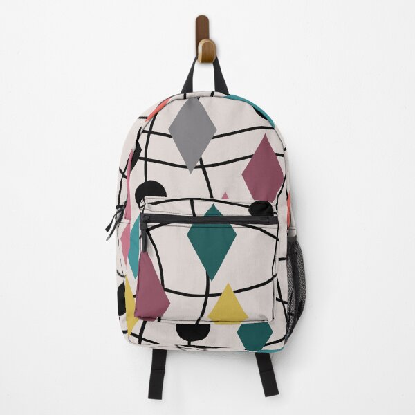 Item preview, Colorful Mid Century Modern Geometric Abstract 522 designed and sold by tonymagnerart.
