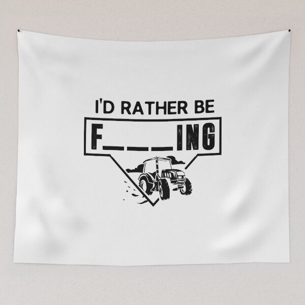 Item preview, Mens I'd Rather Be Farming Tractor Design For A Hobby Farmer design designed and sold by AYDreamers.