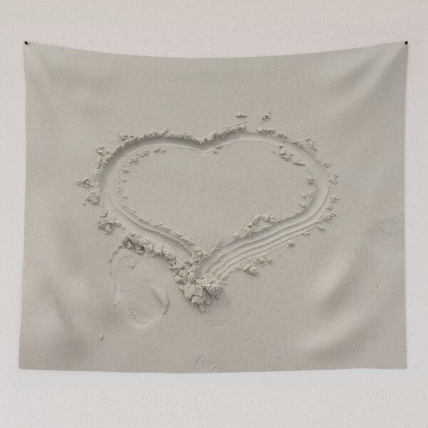 Item preview, Heart in the sand designed and sold by Artlajf.