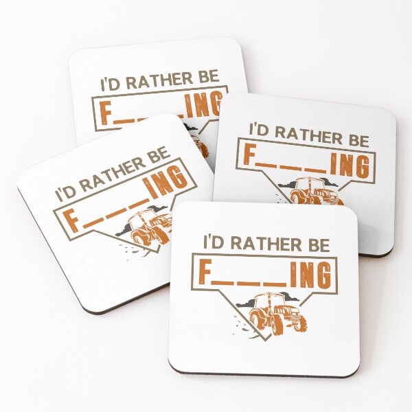 Item preview, Mens I'd Rather Be Farming Tractor Design For A Hobby Farmer graphic designed and sold by AYDreamers.