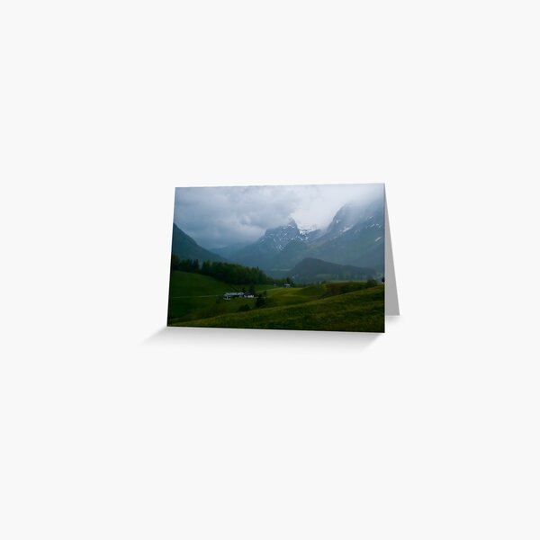 Austrian Rain Greeting Card