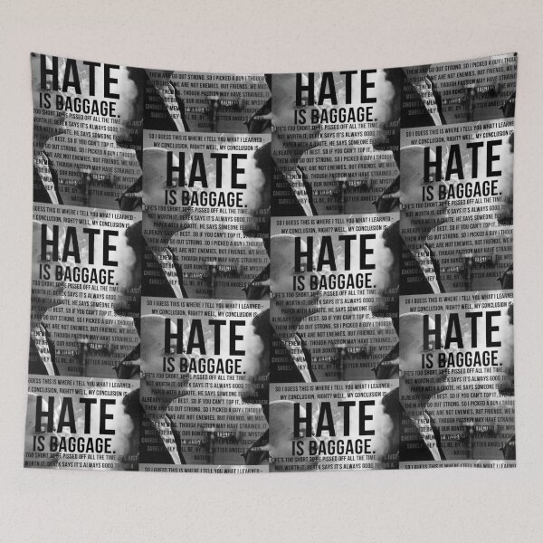 Item preview, American History X - Hate Is Baggage full quote designed and sold by damdirtyapeuk.