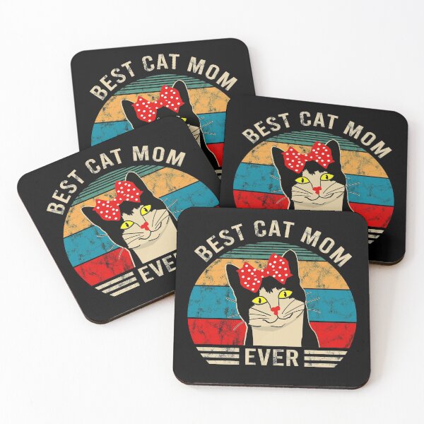 Item preview, Best Cat Mom Ever Cat Mom Vintage designed and sold by EllenTune.