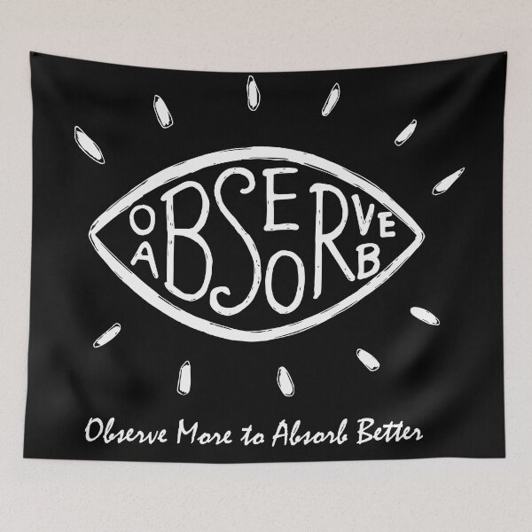 Item preview, Observe more to absorb better designed and sold by marcosty.