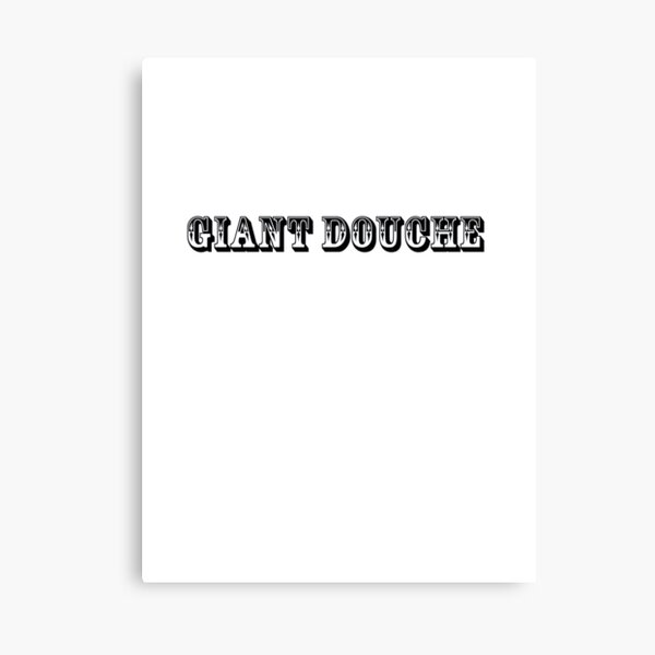 Douche Canvas Prints Redbubble - paul mccartneyi drew this roblox