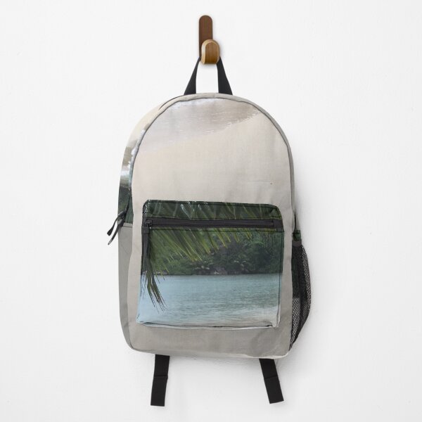 Item preview, Sandy beach and a palm leaf designed and sold by Artlajf.