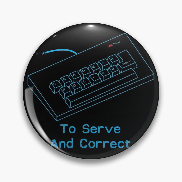 Item preview, Grammar Police - To Serve and Correct designed and sold by d247.