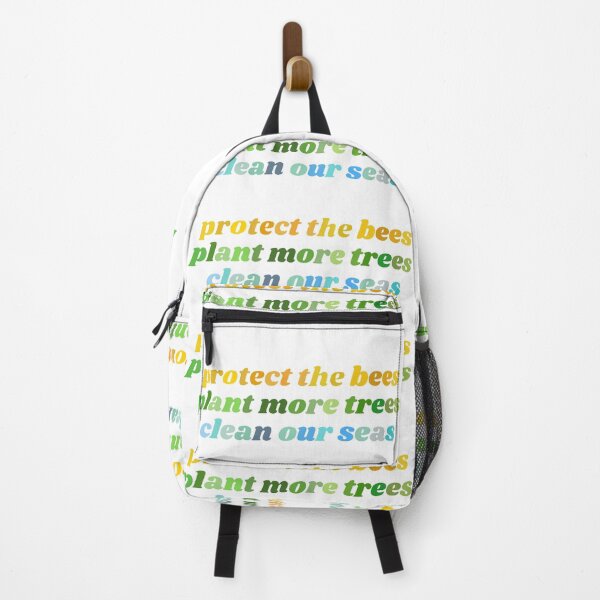 Item preview, Protect the bees, plant more trees, clean out seas designed and sold by Alexandra Renee.