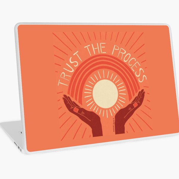 Trust The Process Laptop Skin