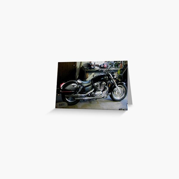 in the garage #2 Greeting Card