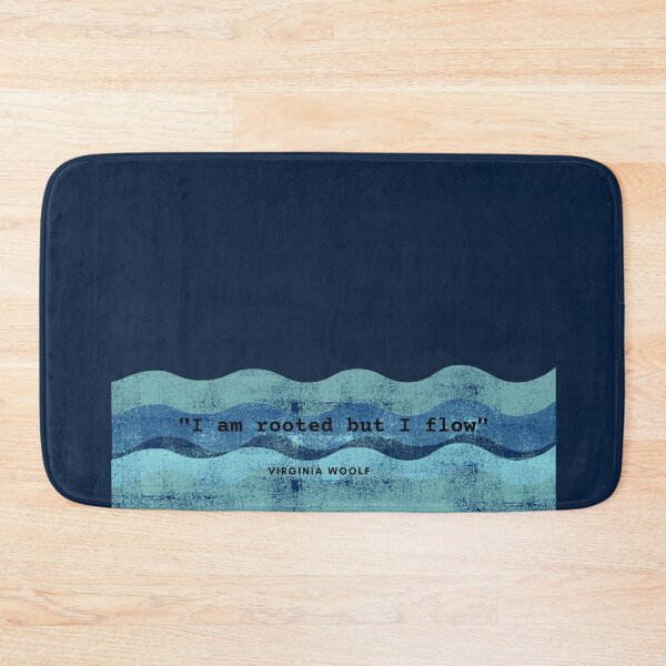 Item preview, I am rooted but I flow - Virginia Woolf designed and sold by Faeblehoarder.