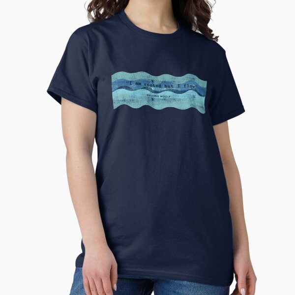 Women's T-Shirts [Out of Print] Virginia Woolf / Mrs Dalloway Scoop Neck Tee (Heather Grey) (Womens) Mrs Dalloway Women's Scoop T-Shirt by 