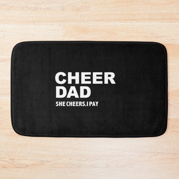 Item preview, Cheer Dad She Cheers I Pay Cheerleader Dad Father's Day designed and sold by losttribe.