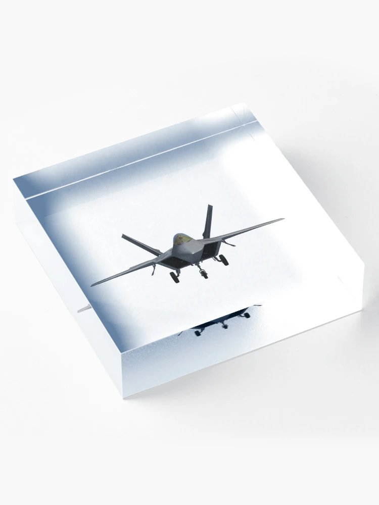 Thumbnail 4 of 5, Acrylic Block, F22 Raptor designed and sold by powerpointer.