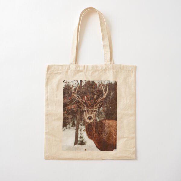 Elk photograph Cotton Tote Bag