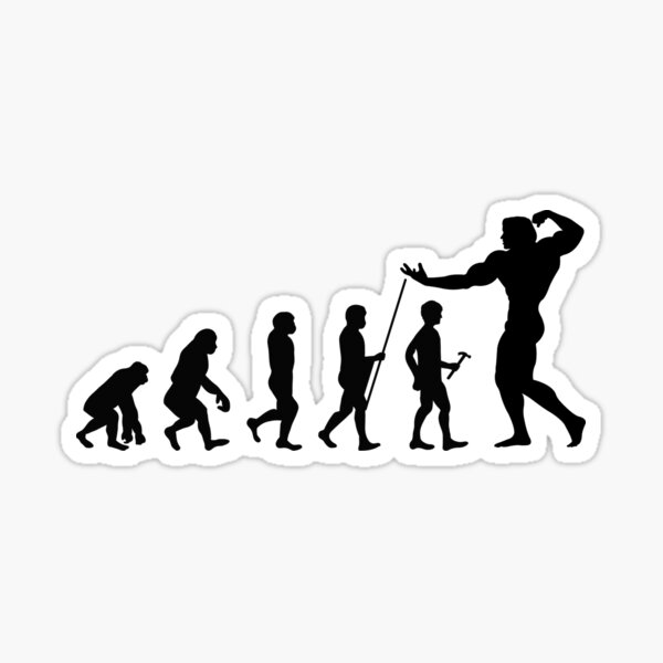 Item preview, evolution of bodybuilder , bodytype arnold schwarzenegger designed and sold by rashadat.