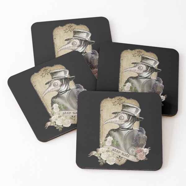 Item preview, Plague Doctor Say stay safe designed and sold by Collagedream.