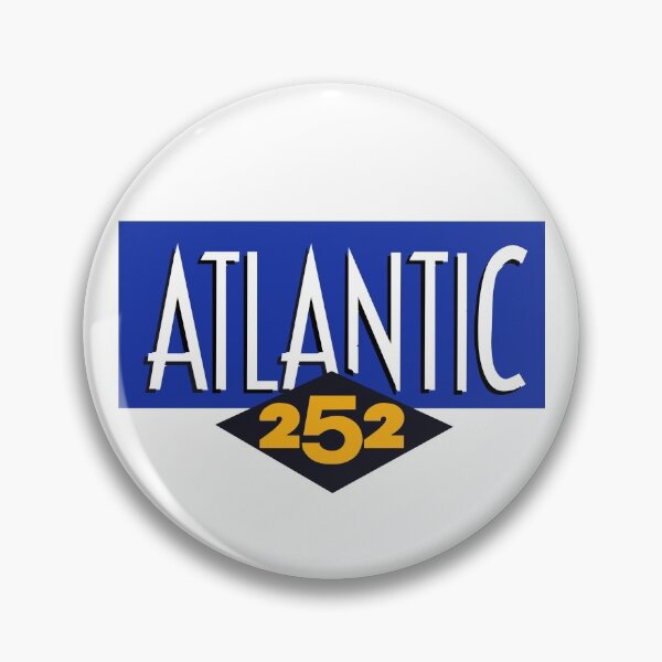 Item preview, 'Atlantic 252' radio branding (1) (1989) designed and sold by Logocryo.