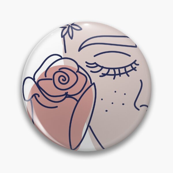 Item preview, Soft Rose Girl Print Minimalism designed and sold by gkcollective.