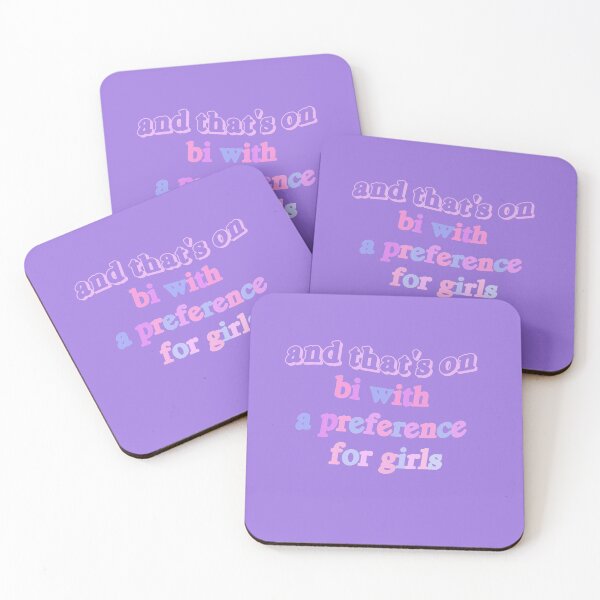 Item preview, bi with a preference for girls designed and sold by femme McCulley.
