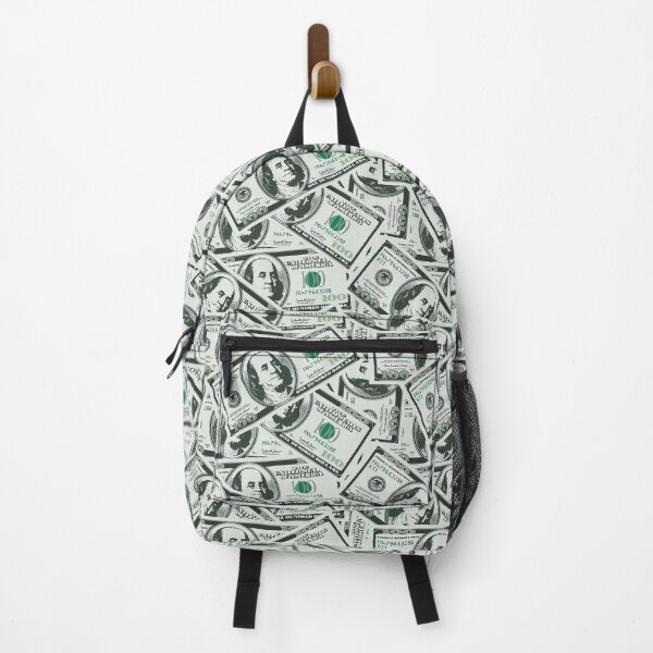 Item preview, Funny Time Is Money 100 Dollar Hustle Bill Print Pattern designed and sold by christianadams.