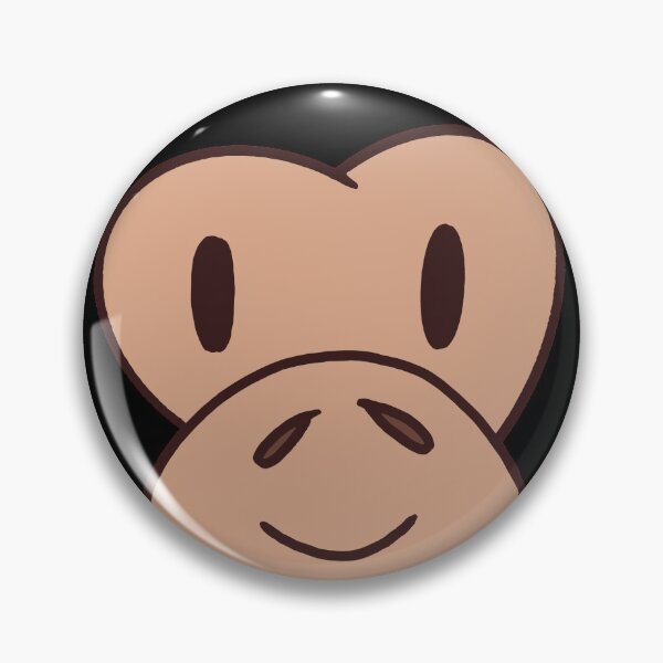 Item preview, monkey face  designed and sold by pirminio.