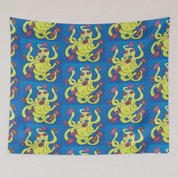 Item preview, NEON AVATAR BIOMORPHIC FIGURINE ILLUSTRATION designed and sold by Clifford Hayes.