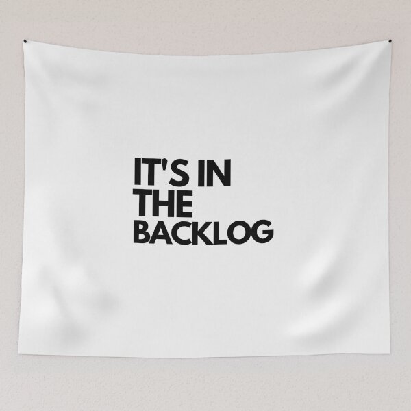 Item preview, It's in the backlog agile  designed and sold by Jeangel97.