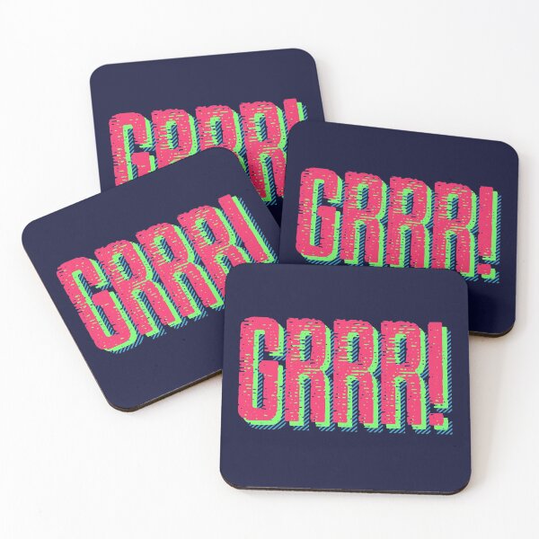 Item preview, GRRR! Typography Retro Word Art designed and sold by RAWWR.