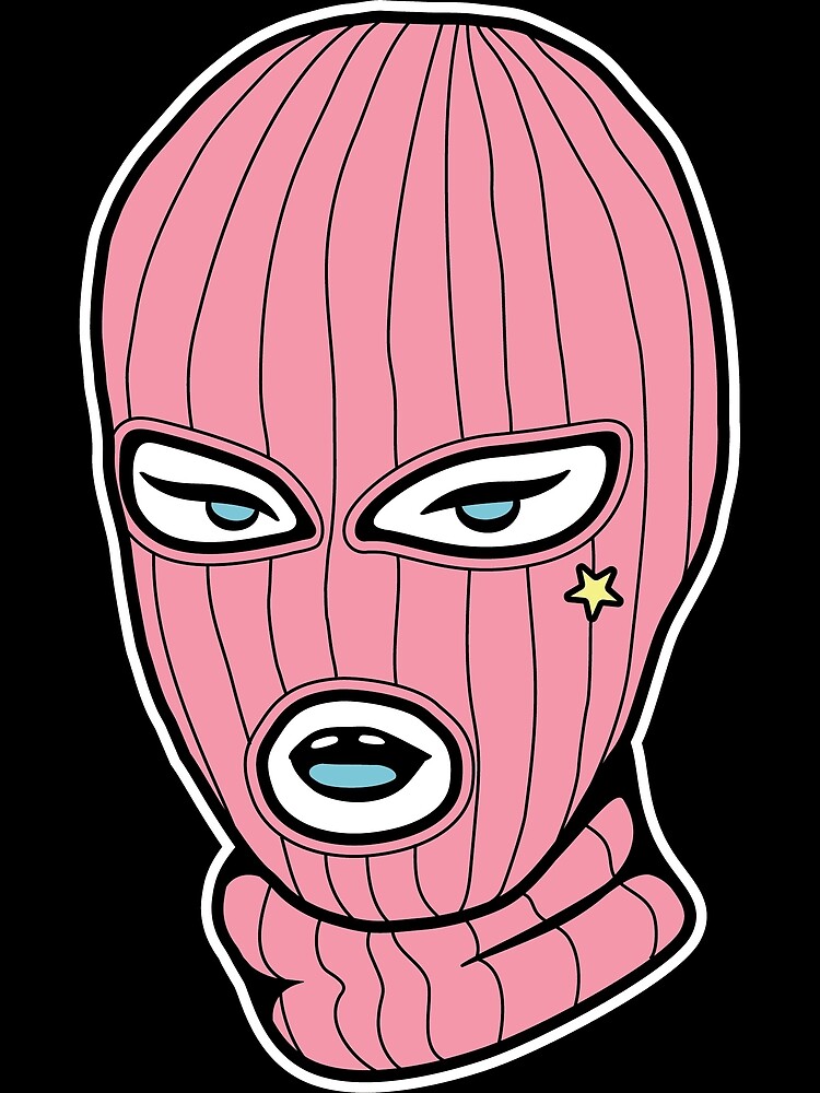  Pink Ski Mask