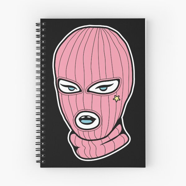 Item preview, pink ski mask  designed and sold by pirminio.