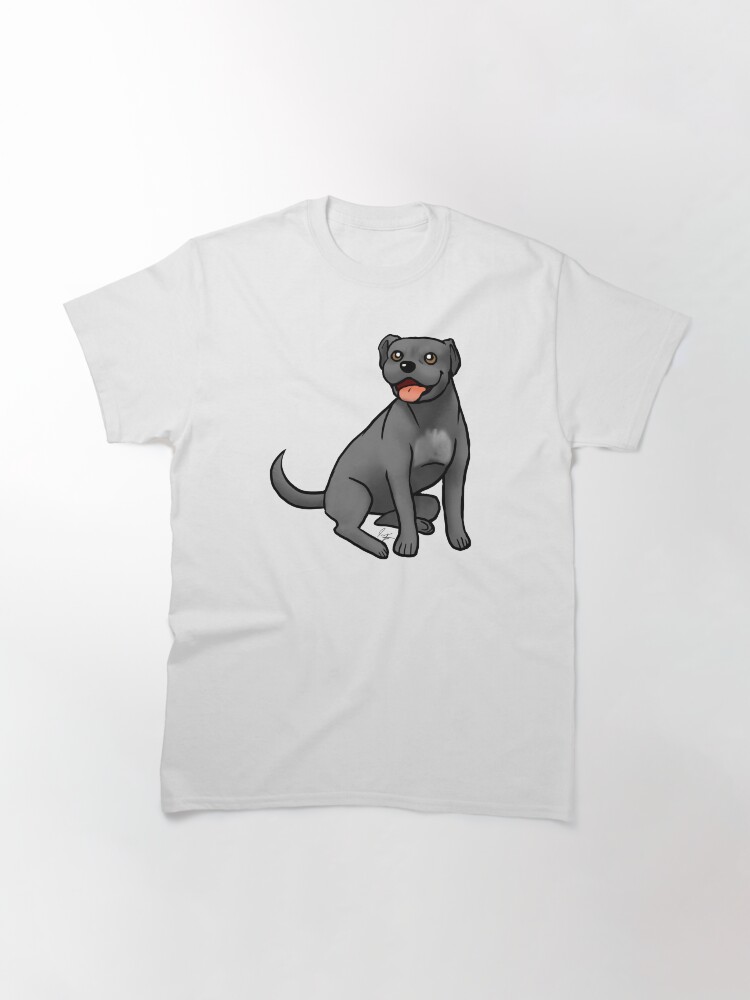 Alternate view of American Pit Bull Terrier - Black Classic T-Shirt