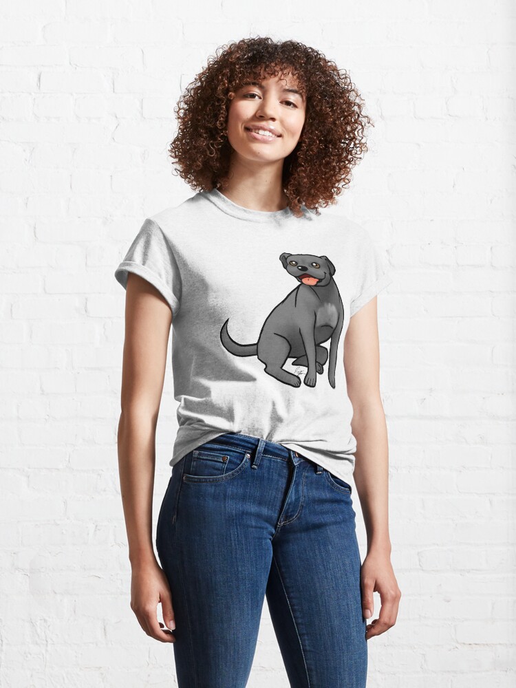 Alternate view of American Pit Bull Terrier - Black Classic T-Shirt