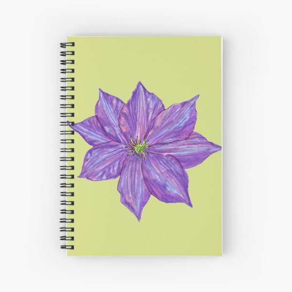 Item preview, Violet Flower - Marker Illustration designed and sold by BrittaniRose.