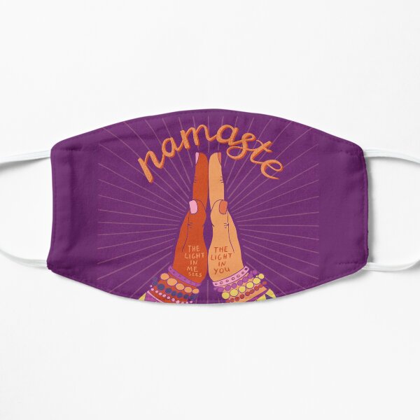 Namaste Flat Mask