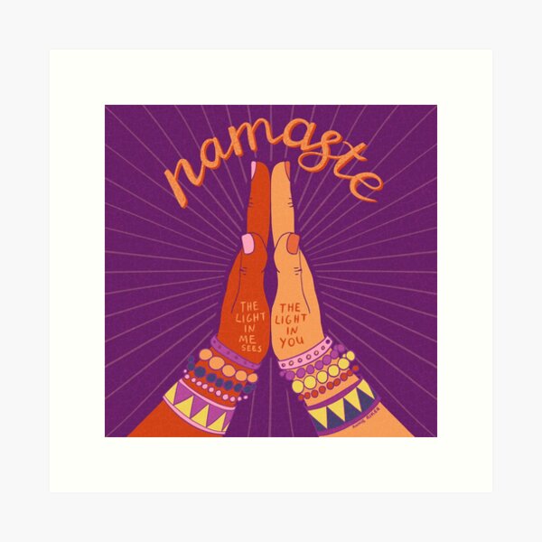 Namaste Art Print