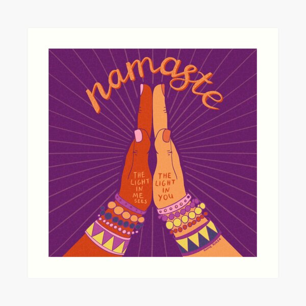 Namaste Art Print
