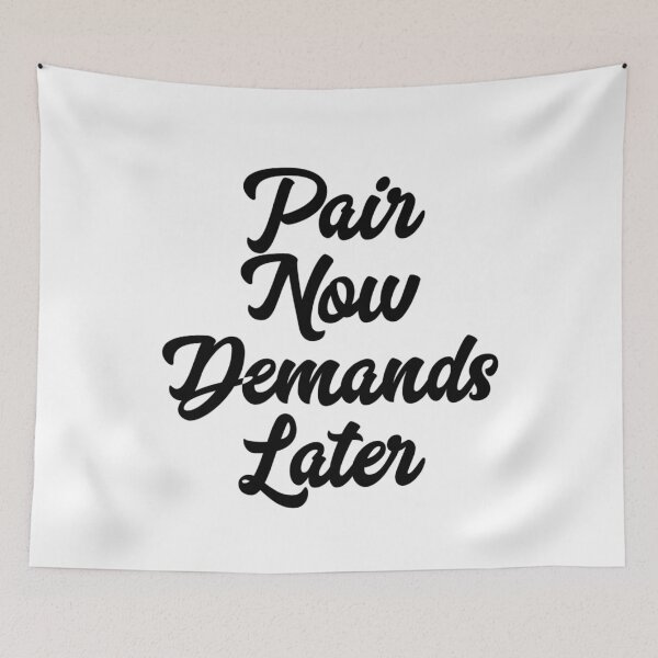 Item preview, Pair Now Demands Later designed and sold by EvyStickersx.