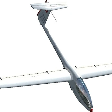 Artwork thumbnail, glider plane by powerpointer
