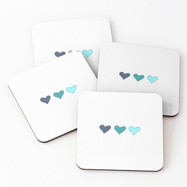 Item preview, Blue hearts designed and sold by leahnox.