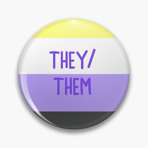 Item preview, They/Them Nonbinary  designed and sold by Sikorae.