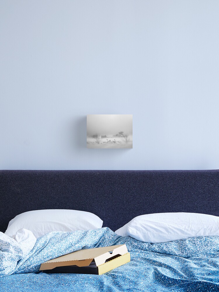 Thumbnail 2 of 3, Canvas Print, Snowed In ? designed and sold by elfie.