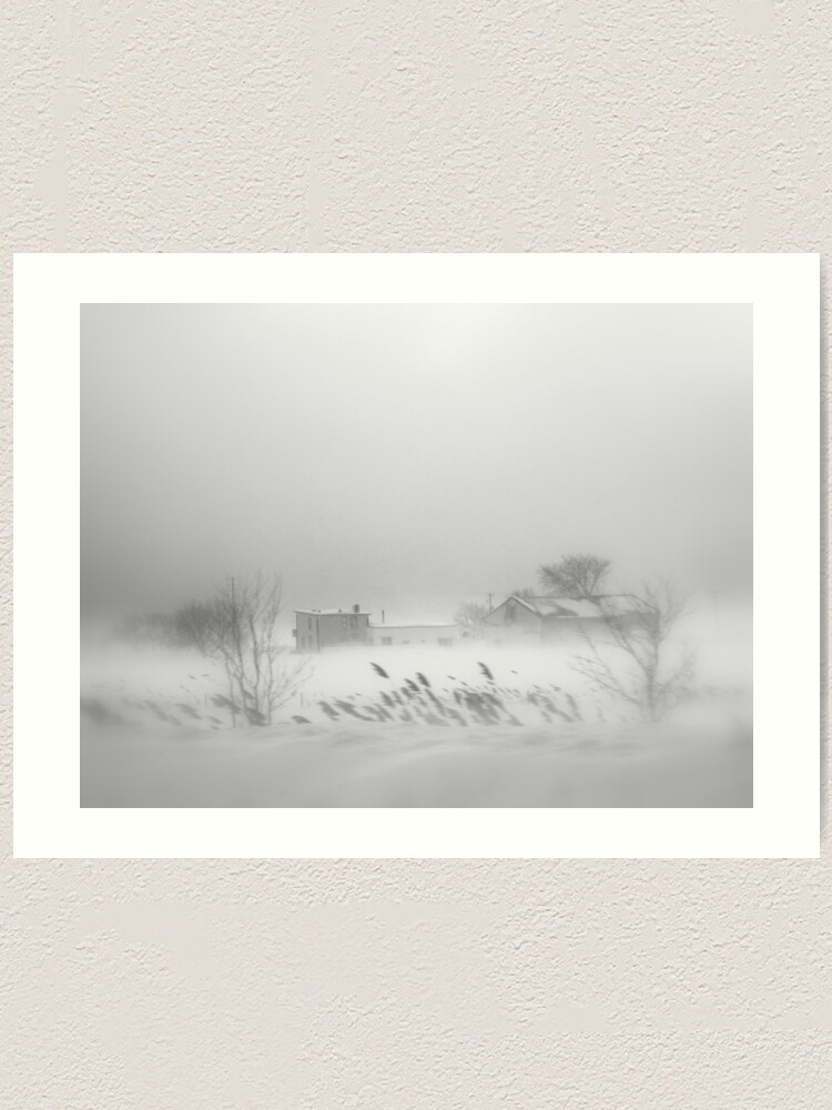 Thumbnail 1 von 3, Kunstdruck, Snowed In ? designt und verkauft von elfie.