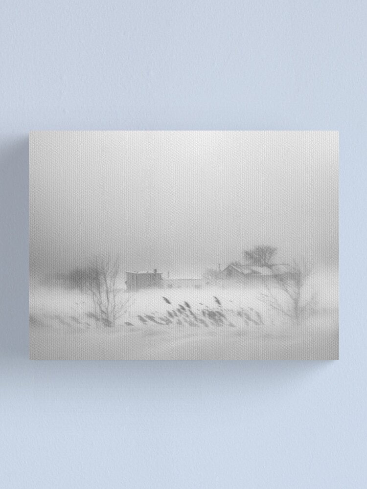 Thumbnail 1 of 3, Canvas Print, Snowed In ? designed and sold by elfie.